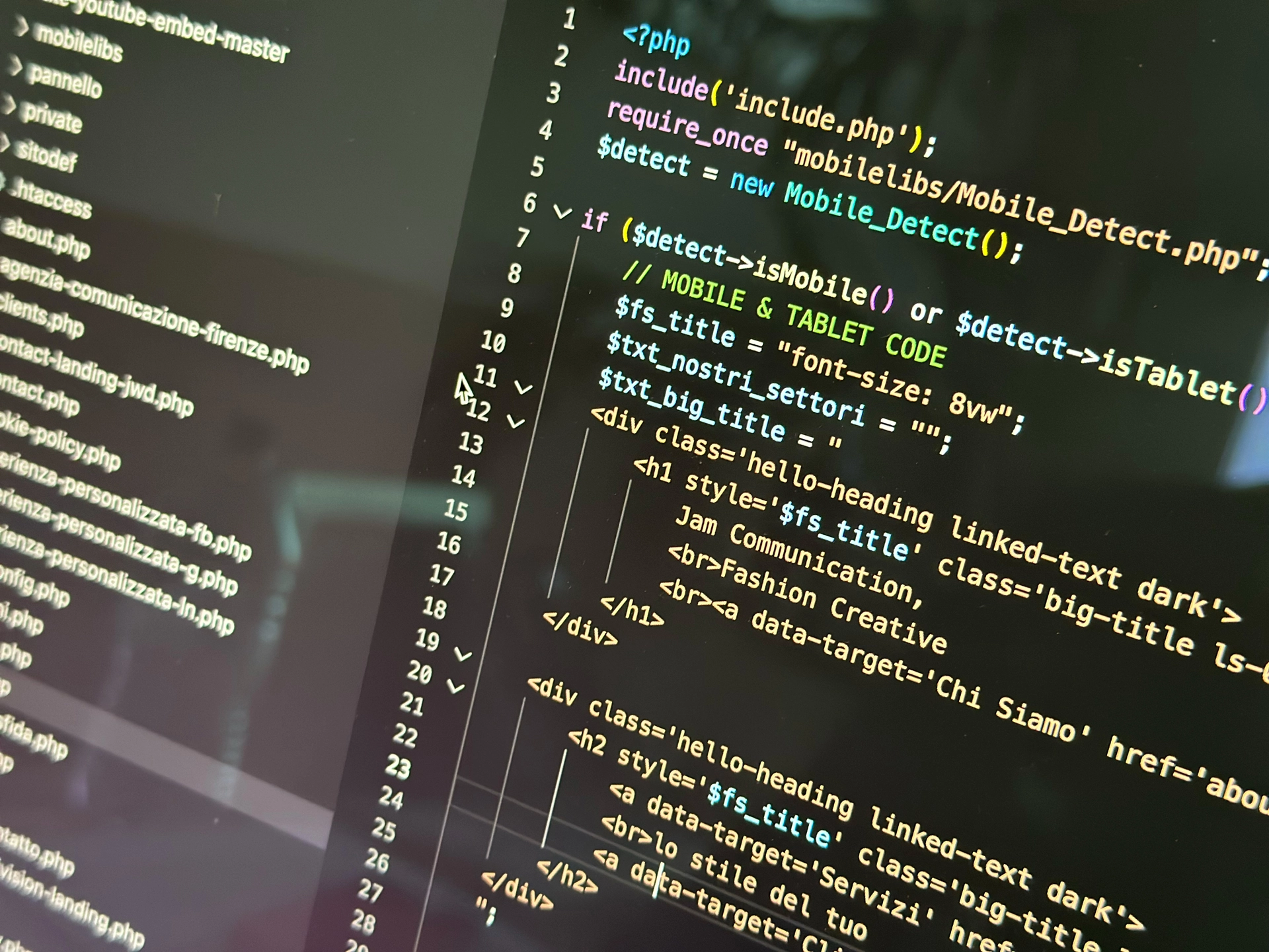 Servizi | Jam Web Division